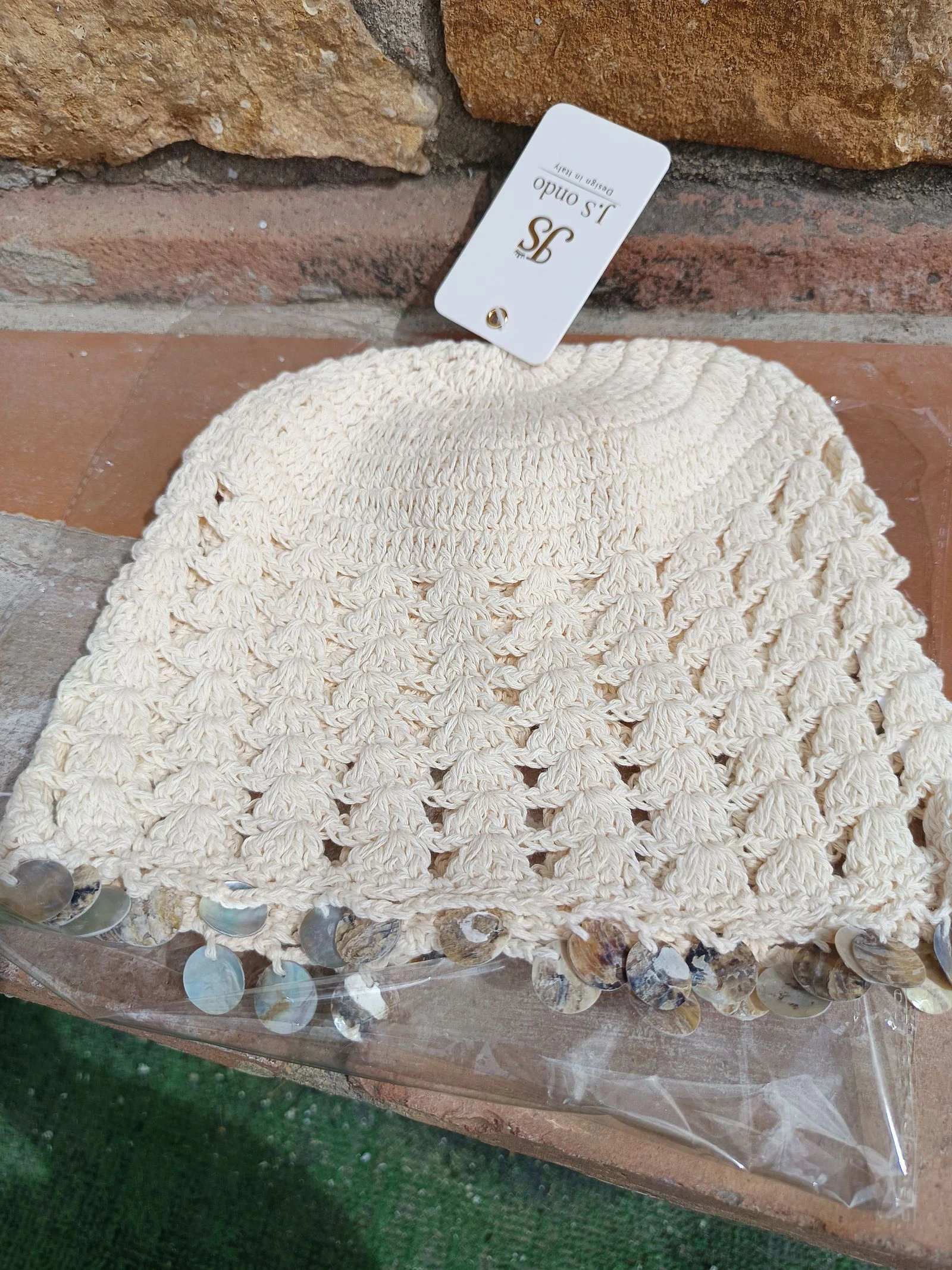 Crochet hat. Sheer. Cotton. New – photo 3